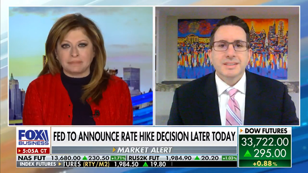 Portfolio Manager George Cipolloni Discusses Markets, Inflation and the Fed on Fox Business' 