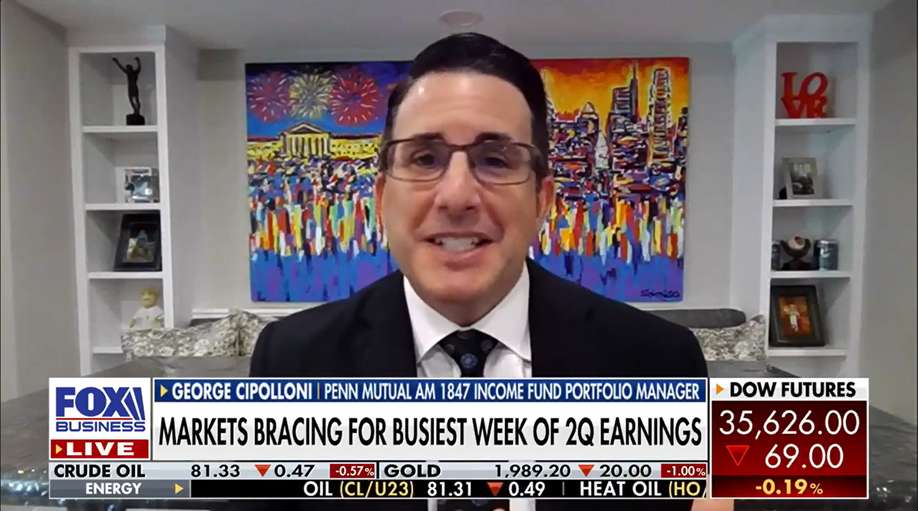 Portfolio Manager George Cipolloni Reacts to 'Tons of Conflicts' in the Market on Fox Business' 